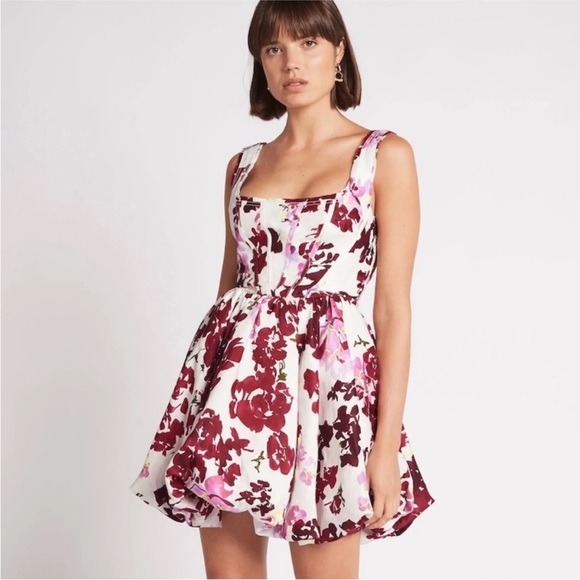 Aje Suzette Floral Mini Dress - size AU12/L - Picture 1 of 13